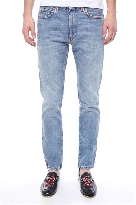 cheap gucci mens jeans|gucci jeans men's price.